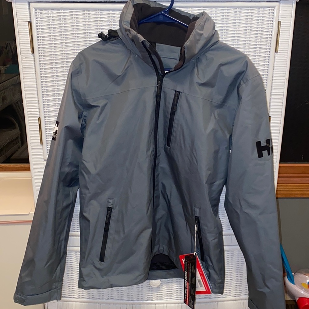 HELLY HANSEN Men’s POLARTEC Crew Hooded Midlayer Sailing Jacket